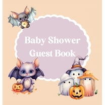 Baby Shower Guest Book Halloween themed (hardback), (Hardcover)