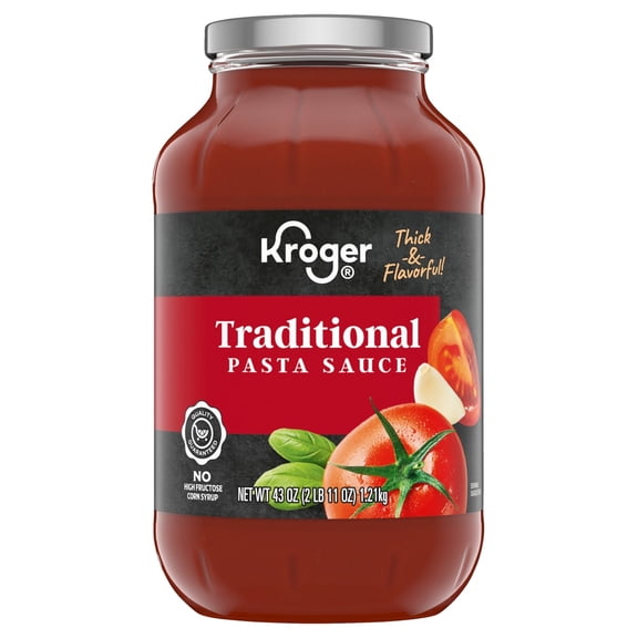 Kroger Classic Tomato Traditional Pasta Sauce 43 oz - Pack of 1