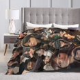 thumbnail image 6 of Jenna Actors Ortega Blanket Throw Blanket Soft Microfiber Blankets for Living Room Couch Sofa Bedroom 80"x60", 6 of 6