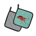 thumbnail image 2 of Carolines Treasures 8461PTHD Crawfish Pair of Pot Holders, 7.5HX7.5W, multicolor, 2 of 3