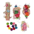 thumbnail image 2 of Bird Shredding Toy, Corlorful  Foraging Toy Safe  For Cockatiels, 2 of 8