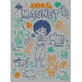 thumbnail image 2 of Boy's Encanto Antonio Animal Magnet  Graphic Tee Athletic Heather X Large, 2 of 5