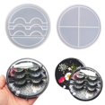 thumbnail image 1 of Molde De Soporte Para Pestañas, Bandeja De Exhibición De Pestañas De Silicona, Caja De Almacenamiento De Pestañas, Moldes De Epoxi seitruly HA034550-00, 1 of 6