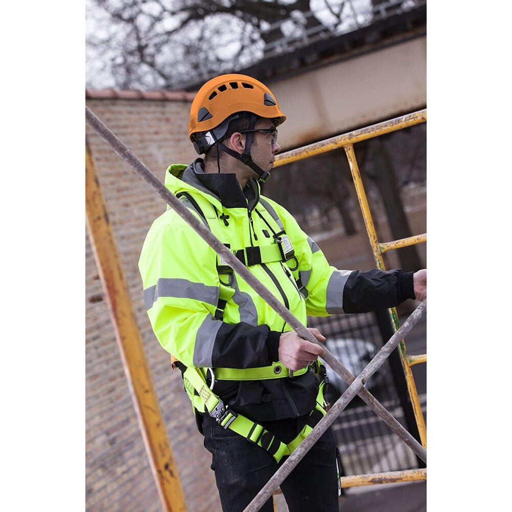 Jackson Safety Hard Hat - CH-400V Series - Industrial Climbing - Vented - Orange