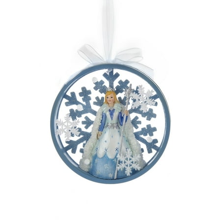 snowflake adler kurt disc ornament palace princess ice christmas
