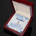 thumbnail image 6 of To My Daughter Thank You For Being my Daughter Alluring Ribbon Necklace Message Card, 6 of 20