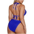 thumbnail image 2 of Zuesphe Swim Suits for Women 2025 One Piece Dress Womens Bathing Suits One Piece Modest Womens Plus Swimwear 2025 Beachwear for Plus Size Women 2025 Scalloped V Neck, 2 of 4