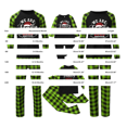 thumbnail image 4 of We Are Family Print Christmas Pajama Set, Matching Christmas Family Pajamas with Letter Design, Cozy Home Wear for Christmas Morning and Family Photos - #4 Baby M, 4 of 5