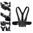 thumbnail image 2 of Chest Strap Mount Elastic Action Camera Body Belt Harness for Go-Pro Hero 5 4 3+ 3 Go-Pro 6, 2 of 8