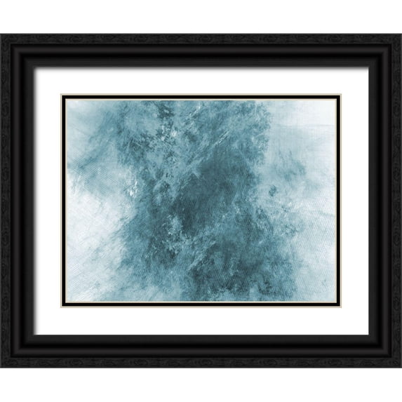 Lewis, Sheldon 24x19 Black Ornate Wood Framed with Double Matting Museum Art Print Titled - Winza