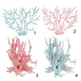 thumbnail image 3 of Planta artificial de adorno de simulación azul / rosa para la decoración del tanque del acuario L Zulema coral plastico, 3 of 7