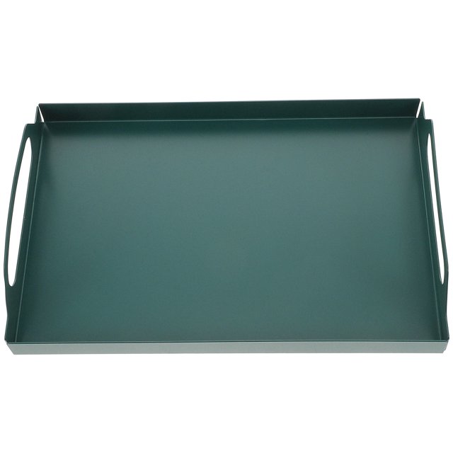 SHOWERORO De Metal Verde Oscuro Para Té, Aperitivos Y Almacenaje