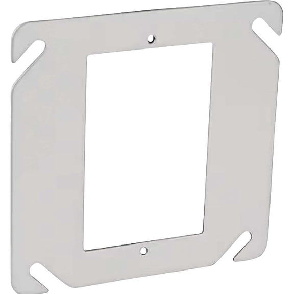 Southwire Flat 1-Device Combination 4 In. x 4 In. Square Device Cover 52C62A-UPC