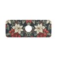 thumbnail image 7 of Yayeee Faucet Mat for Kitchen Sink 14.7" Diatomite Long Splash Guard Pad, White Christmas Leaves, 7 of 7