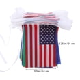thumbnail image 2 of 1 Set Banner Flag National String Flag Banner 100 Countries Banner Pendant, 2 of 9