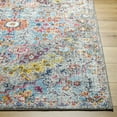 thumbnail image 5 of Livabliss Harput Vintage Medallion Area Rug,5'3" x 7'3",Aqua, 5 of 9