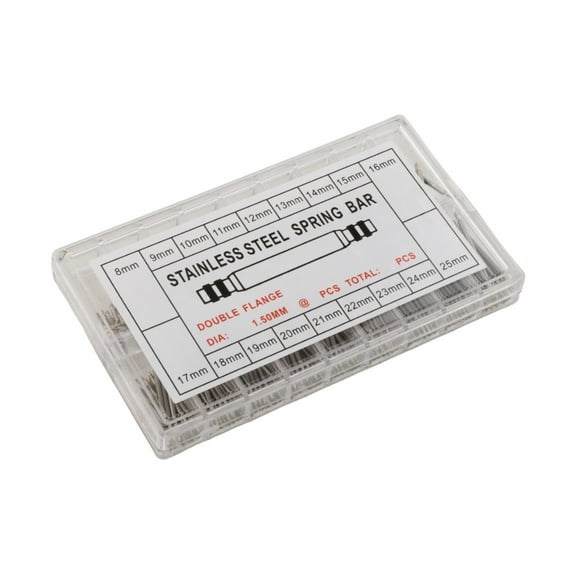 Pasadores de reloj 360x, barra de resorte, cambio de tamaño, fijación de relojero, reparación de correa de reloj de repuesto, pasadores de enlace de