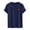 Dark Blue, variant on Mens Casual Slim Fit Short Sleeve T-Shirts Soft Lightweight V-Neck/Crew-Neck Size Mens T Shirt(Dark Green,S)
