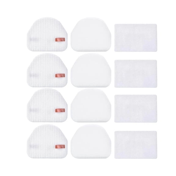 Replacement 4 Pack Foam & Felt Filter Set for Shark Rocket Professional NV472 NV480 NV481 NV482,