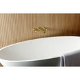 thumbnail image 2 of Kingston Brass KS5027NX Hamilton Two-Handle Wall Mount Roman Tub Faucet, Brushed Brass, 2 of 7