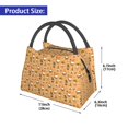 thumbnail image 2 of Honeii Cute Autumn With Gnomes Print Cooler Bag Insulated, Large Leakproof Soft Sided Portable Cooler Bag,Lunch Box Lunch Bag, 2 of 6