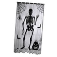 thumbnail image 1 of Cortina de puerta de Halloween Cortina De Puerta De Halloween Cortina De Ventana Para Suministros De Decoración De Entrada Esqueleto Esqueleto Magideal Cortina de puerta de Halloween, 1 of 7