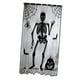 thumbnail image 1 of Cortina de puerta de Halloween Cortina De Puerta De Halloween Cortina De Ventana Para Suministros De Decoración De Entrada Esqueleto Esqueleto Magideal Cortina de puerta de Halloween, 1 of 7