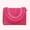 Hotpink, variant on Raffia Straw Weaven Bags Fashion Ladies Wrist Clutches Summer Women Shoulder Crossbody Bags Handmade Handbags Purse Beach Bag