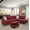 Red, variant on PonLiving 3 - Piece Upholstered Sectional Right Hand Facing