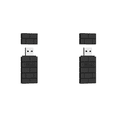 thumbnail image 1 of Adaptador para 8BitDo/NS/NS Pro/PS5/PS4 Kit de receptor USB compatible con Bluetooth, 1 of 5