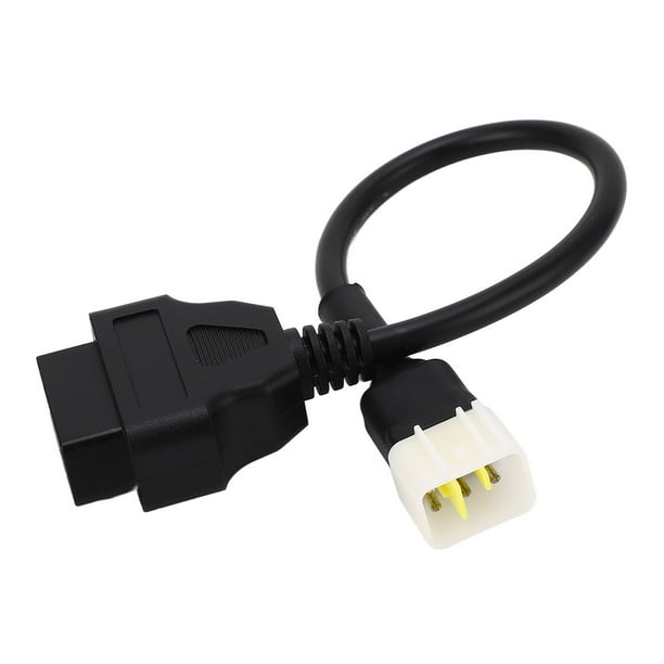 Cable de conexión de diagnóstico OB, cable de diagnóstico OBD2 de 6 pines, cable de diagnóstico OB, cable lector de código OB resistente y duradero