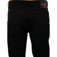 thumbnail image 4 of HUGO 634 Tapered Jeans, Black, 4 of 6