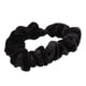 thumbnail image 4 of 10 Pack Black Velvet Scrunchie Hair Elastics Hair Bobbles Hair Bands, 4 of 5