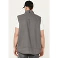 thumbnail image 4 of Hawx Men's Weathered Sherpa Lined Work Vest - HXFA22V23-CHAR XX-  US, 4 of 4