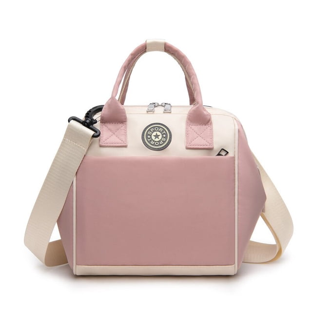 Bolsa multifuncional para cochecito de madre, bolso de mano impermeable para pañales, organizador de viaje de tamaño pequeño para mamá