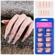 thumbnail image 3 of 100 uñas postizas largas de cobertura completa, puntas de ataúd, manicura estilo bailarina, 3 of 3
