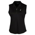 thumbnail image 2 of Women's Cutter & Buck  Black Albuquerque Isotopes Forge DryTec Stretch Sleeveless Polo, 2 of 3
