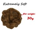 thumbnail image 2 of SAYFUT Synthetic Fiber Hair Extension Chignon Donut Bun Straight Wavy Curly Messy Wig Hairpiece For Women, 2 of 6