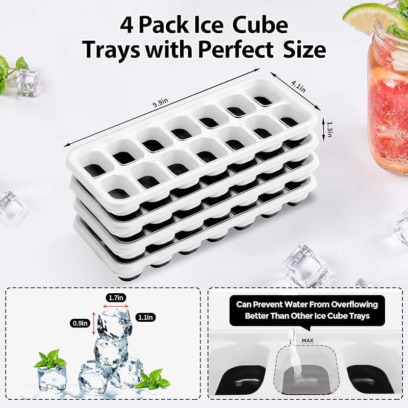 DOQAUS Ice Cube Trays