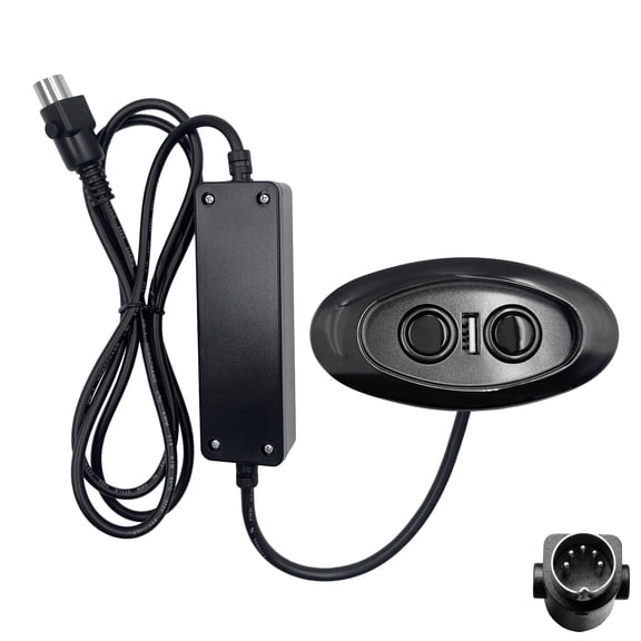 2 Button 5 Pin Mulin Switch Model MLSK14-C Replacing MLSK14-C11 Controller with USB Replacement for Power Recliner Lift Chiars