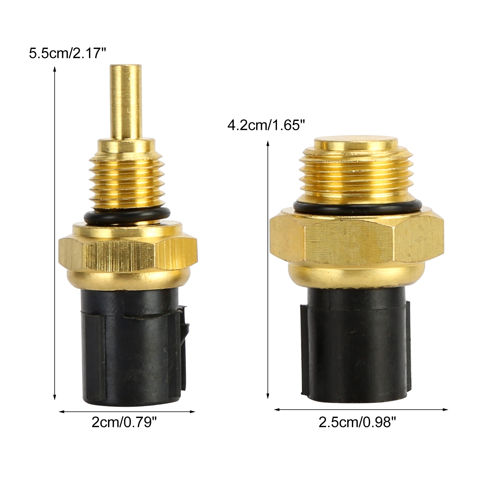 OEM Cooling Fan Switch & Coolant Temp Sensor Set For Honda Accord, CR-V, Civic - 2-Pack With 5-Year Warranty