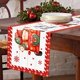 thumbnail image 4 of Huiran, Feliz Navidad, decoración de escritorio, árbol, copo de nieve, Papá Noel, camino de mesa para fiesta, decoración de mesa para el hogar, 4 of 4