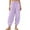Purple, variant on XUNKUSGA Harem Pants 2-14Y Loose Solid Color Baggy Pants Lightweight Soft Ice Silk Pants for Boys Girls Casual Breathable Elastic Waist Baby Girls Clothes,Pink