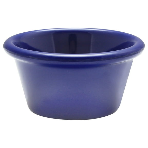 Excellante Melamine Ramekin Collection 2-1/2 oz., 2-7/8" Smooth Ramekin, Cobalt, Comes in Dozen