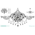 thumbnail image 2 of RYRDWP Body Chest Tattoo Temporary Waterproof Pattern Tattoo Sticker, 2 of 2