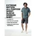 thumbnail image 4 of Lee® Men's Extreme Motion All Purpose Worker Shirt with Short Sleeves, 4 of 4