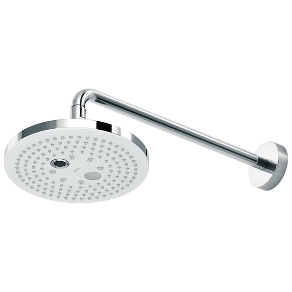 TOTO® G Series 1.75 GPM Two Spray Function 8.5 inch Round Showerhead with COMFORT WAVE and WARM SPA, Polished Chrome - TBW01004U4#CP