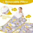 thumbnail image 3 of Pioneer Flower Floral Print Pattern Toddler Nap Mats for Kids Preschool,Sleeping Mat Bag or Kids,Toddler Sleeping Bag,Toddler Nap Mat or Daycare, 3 of 6