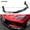 Carbon Fiber Color, variant on 7Pcs Front Lip Compatible with 2020-2025 Chevy Corvette C8 Z51, Bumper Air Dam Lower Chin Splitter Protection Body Kit Fits for 2020 2021 2022 2023 2024 2025 (Matte Black)