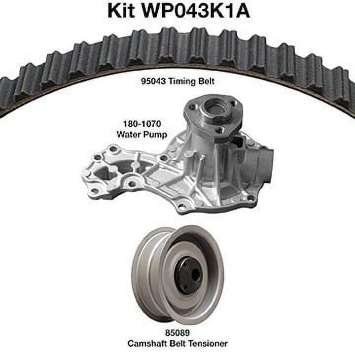Dayco WP043K1A Engine Timing Belt Kit w/Water Pump